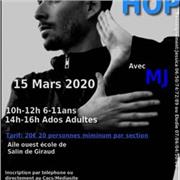 professeur de danse hip hop popping locking